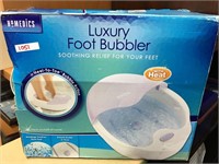 Homedics Luxury Foot Bubbler