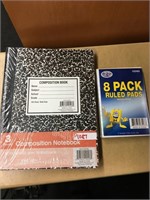 Composition Notebooks and Pads