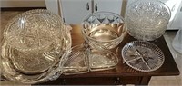 KT- Crystal & Glass Serving Dishes & Platters