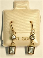 $200 14K Aquamarine Earrings