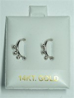 $1400 14K Diamond Earrings