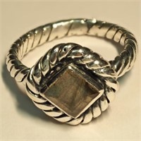 $200 Sterling Silver Labradorite Ring