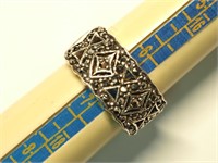 $170 Sterling Silver Marcasite Ring