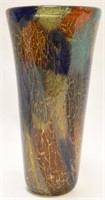 11" Multi-Colored Murano Art Glass Vase