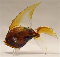 Large Murano Art Glass Fish