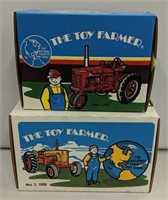 2x- Farmall Super M-TA & Case 800 Toy Farmer's