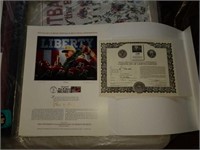 Daniel Moore "Liberty" signed print