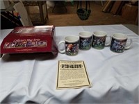 Set of 4 Alabama collectors mug series