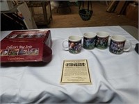 Set of 4 Alabama Collectors Mug Series