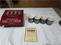 Set of 4 Alabana Collectors Mug Series