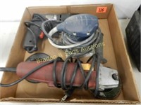 USED ELECTRIC DRIL, SANDER AND ANGLE GRINDER