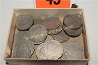 GROUP OF 20 US V NICKELS FROM 1897-1912