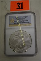 NCG GRADED MS69 2012-W FIRST RELEASE AMERICAN