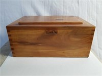 Beautiful Solid Cedar Wooden Box