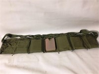 MILITARY BELT W 7 10 RD CLIP BALL 5.56mm