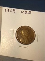 1909 VDB Lincoln penny