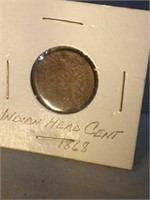 1868 Indian head penny