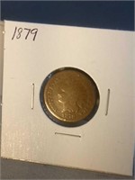 1879 Indian head penny