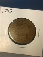 1795 large cent coin