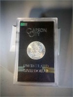 1884 Carson City GSA MS63 Morgan Silver Dollar