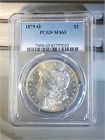 1879 O PCGS MS63 Morgan Silver Dollar