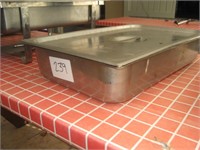 Large Stainless Steel Container W/ Lid