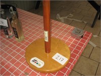 Wooden Paper Towel Stand