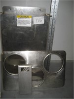 Lot of 3 Stainless Fixtures