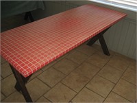 28"x72"Padded Cloth Table