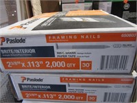 Paslode Framing Nails - 5 boxes