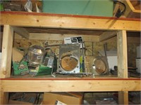 Carpentry related items, hardware, deck rail,