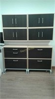 Set of office cabinets