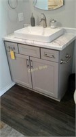 Homecrest bathroom vanity with Kohler sink