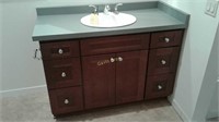 Homecrest bathroom vanity with Kohler sink