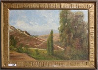 EARLY 20TH C. OIL ON CANVAS, POSSIBLY CALIFORNIA