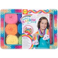 Alex Toys Craft Crochet A Rainbow Scarf