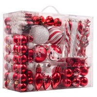 Valery Madelyn 155-Pack Traditional Red and White