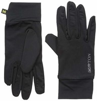 Burton Touchscreen Liner Gloves, True Black,