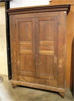 Early Augusta County two door wardrobe