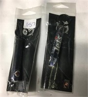 PAIR NEW LIGHT UP JETS KEY CHAINS