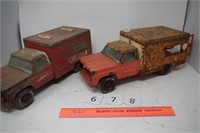 Nylint Box Trucks Need restored or for Parts