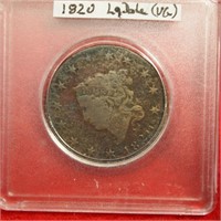 1820 Large Cent