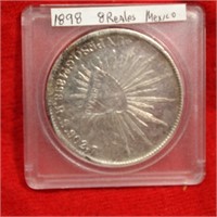 1898 8 Reales Mexico