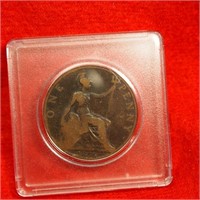 1896 Great Britian Large Cent
