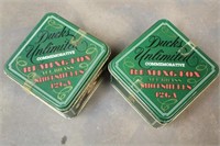 (2) Ducks Unlimited Collectors Tins w/ All