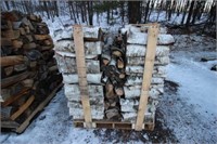 Pallet of Birch Firewood