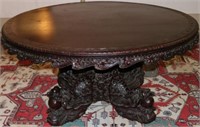 EXCEPTIONAL LATE 19TH C. ORIENTAL CARVED WOODEN