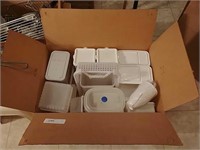 KT- Assorted Box lot of Plastic Containers