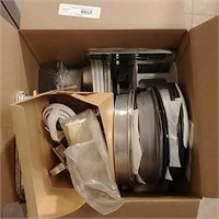 KT-  Large Box lot of Baking Tins & More