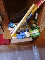 K1- Assorted Box lot of Cleaning Supplies
